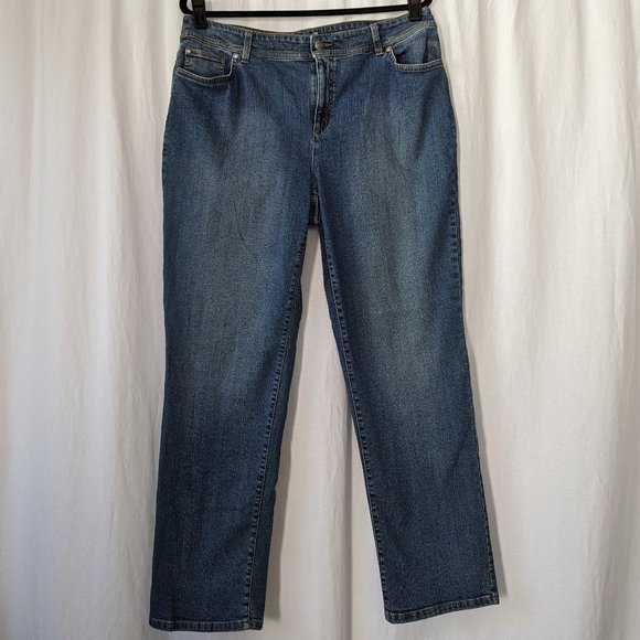 Chicos Denim Cropped Jeans Size 25 - Picture 2 of 10